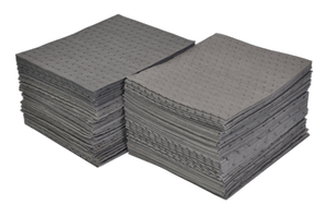 Stack of general purpose absorbent pads