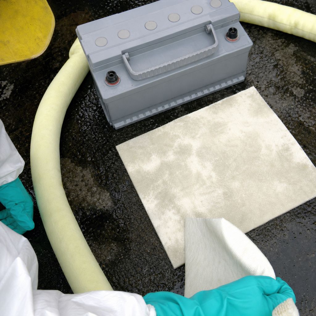Absorbent Pads Hazchem