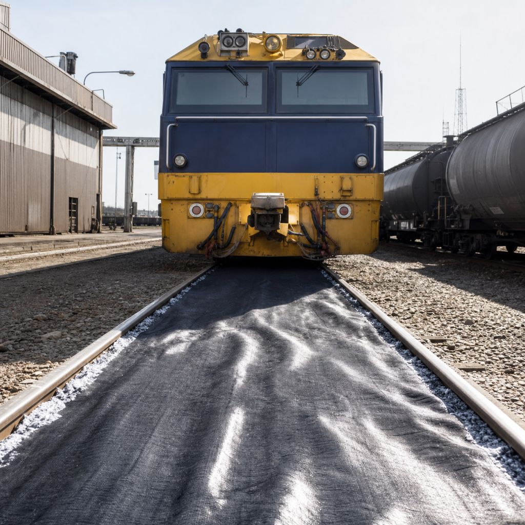Oil Selective Rail Track 25mL x 1.5mW Three Ply Absorbent Matting