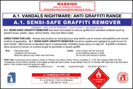 Sensi-Safe Surface Graffiti Remover